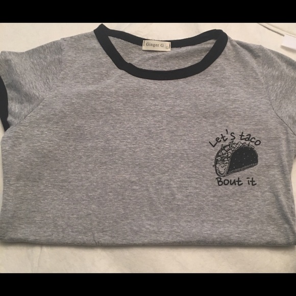 Let’s Taco bout it t-shirt - Picture 5 of 5